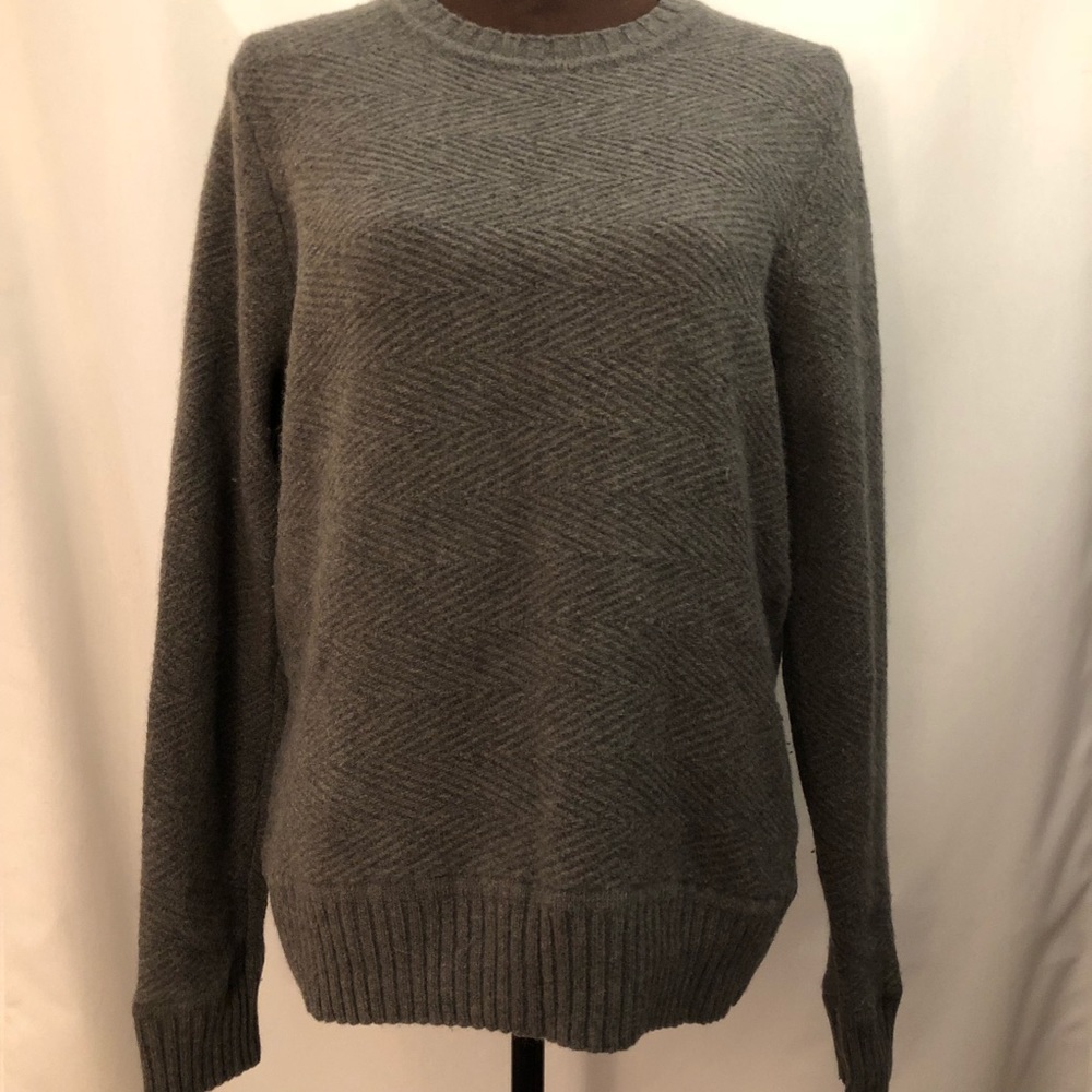 BANANA REPUBLIC Textured Italian Yarn Wool Sweater